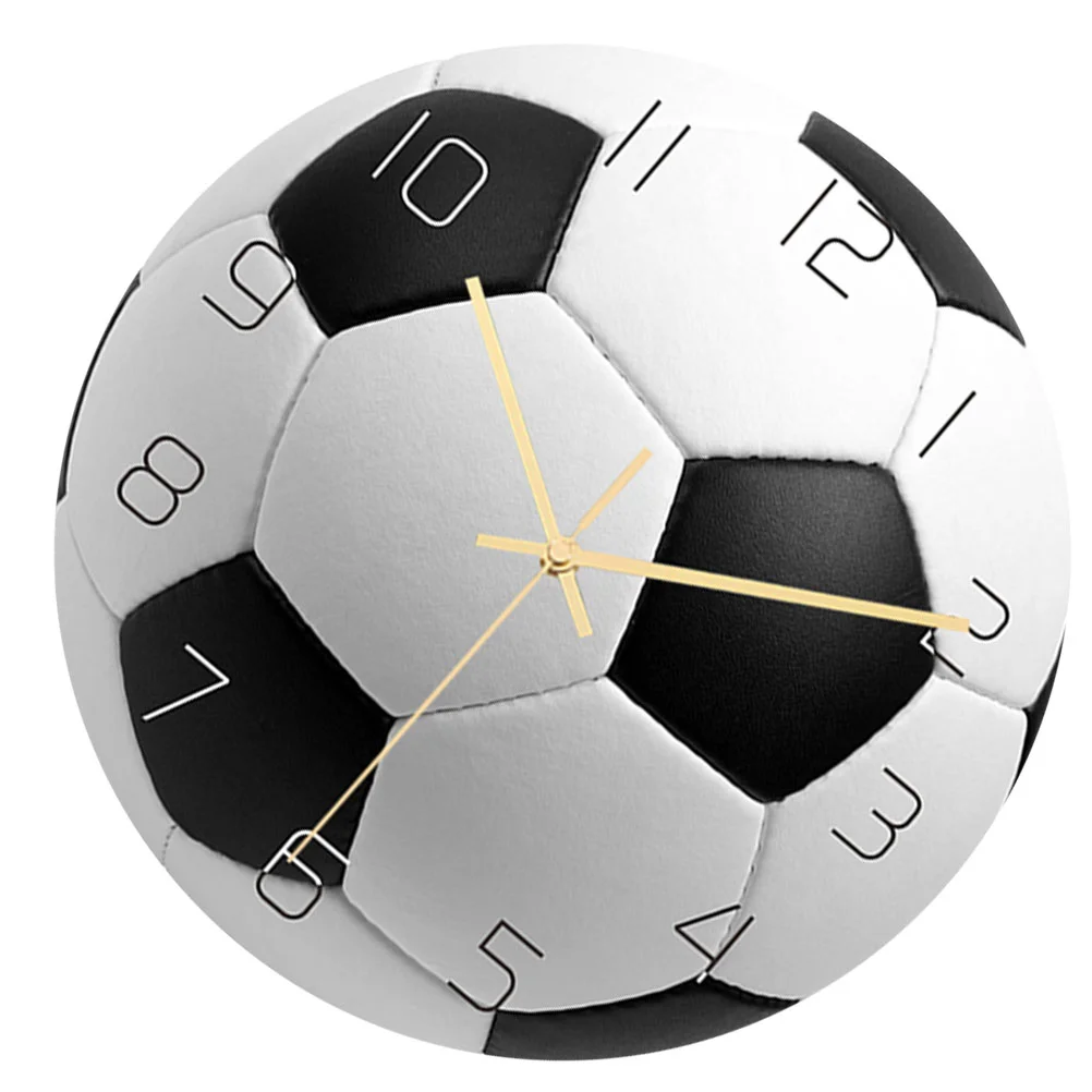 Soccer Wall Clock Mute Hanging Clock Sports Wall Decoration for Home Office Cafe Nursery Room ( without Batteries )
Soccer Wall Clock Mute Hanging Clock Sports Wall Decoration for Home Office Cafe Nursery Room ( without Batteries )
