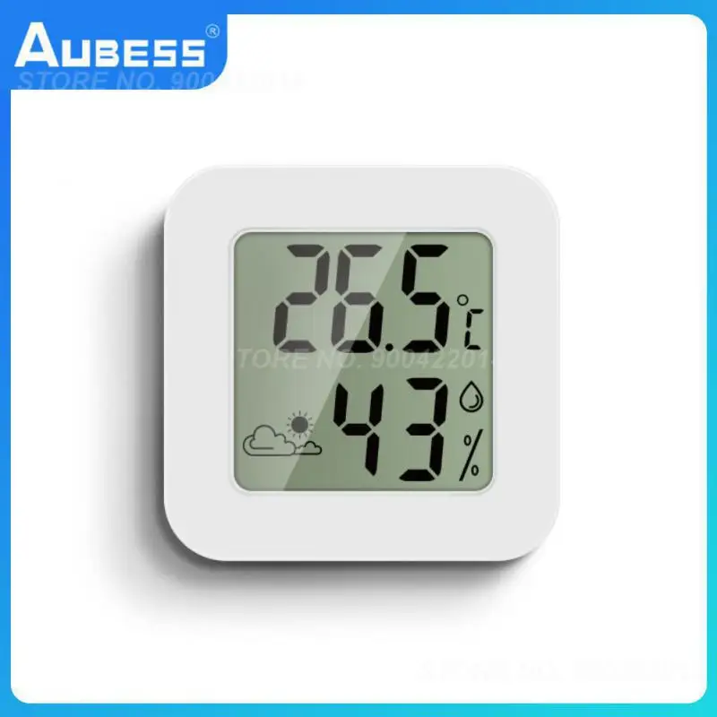 Temperature Humidity Meter Indoor Lcd Digital Hygrometer Thermometer White Mini Room Smart Home Gauge
Temperature Humidity Meter Indoor Lcd Digital Hygrometer Thermometer White Mini Room Smart Home Gauge