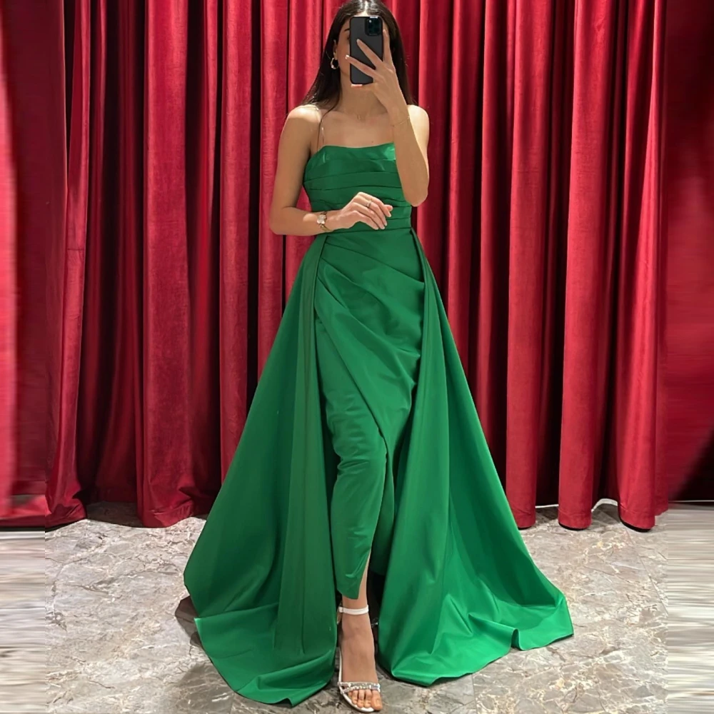 Carolina Strapless Pleated Evening Dresses 2023 Saudi Arabia Women Sleeveless A-Line Wedding Guest Elegant Formal Party Gowns
Carolina Strapless Pleated Evening Dresses 2023 Saudi Arabia Women Sleeveless A-Line Wedding Guest Elegant Formal Party Gowns