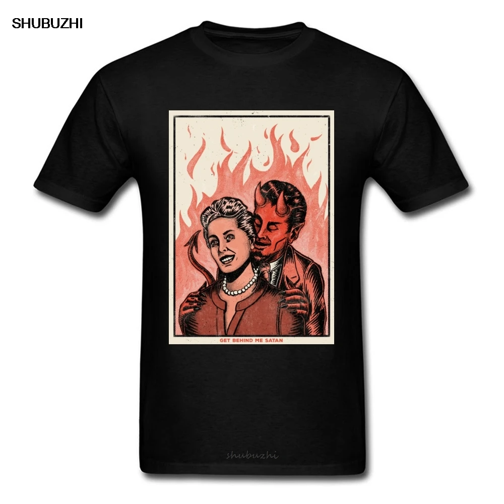 Get Behind Me Satan Top T-shirts Short Sleeve Cool Retro Men NEW YEAR DAY Tops & Tees Cool Tee Shirt O Neck 100% Cotton
Get Behind Me Satan Top T-shirts Short Sleeve Cool Retro Men NEW YEAR DAY Tops & Tees Cool Tee Shirt O Neck 100% Cotton