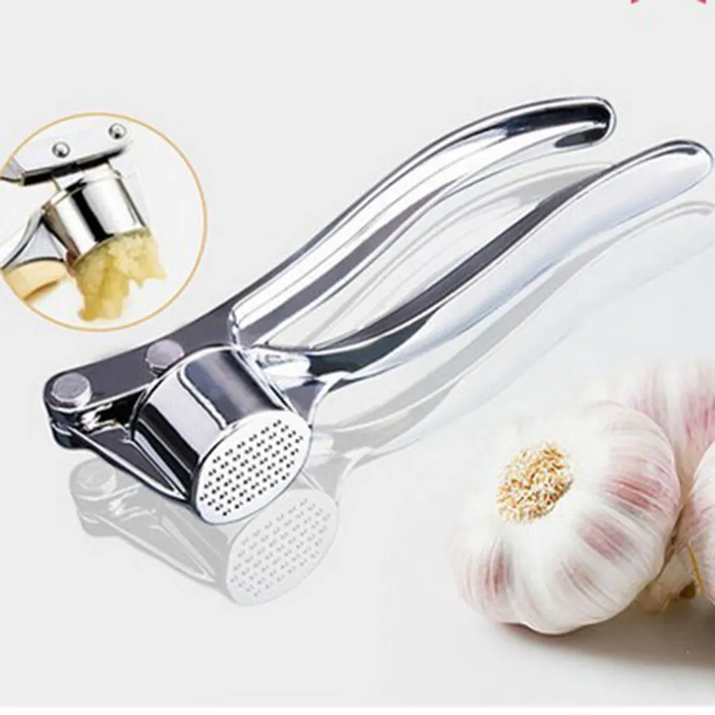 Kitchen Stainless Steel Garlic Press Crusher Home Cooking Vegetables Ginger Squeezer Masher Handheld Ginger Garlic Mincer Tools
Kitchen Stainless Steel Garlic Press Crusher Home Cooking Vegetables Ginger Squeezer Masher Handheld Ginger Garlic Mincer Tools