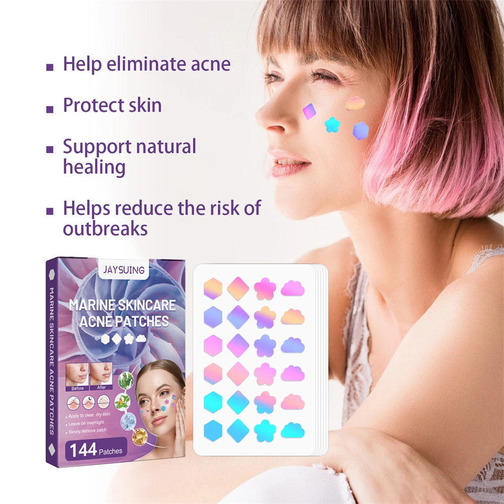 144Pcs New Colorful Invisible Acne Removal Pimple Patch Beauty Acne Tools Pimple Acne Concealer Face Spot Scar Care Stickers
144Pcs New Colorful Invisible Acne Removal Pimple Patch Beauty Acne Tools Pimple Acne Concealer Face Spot Scar Care Stickers