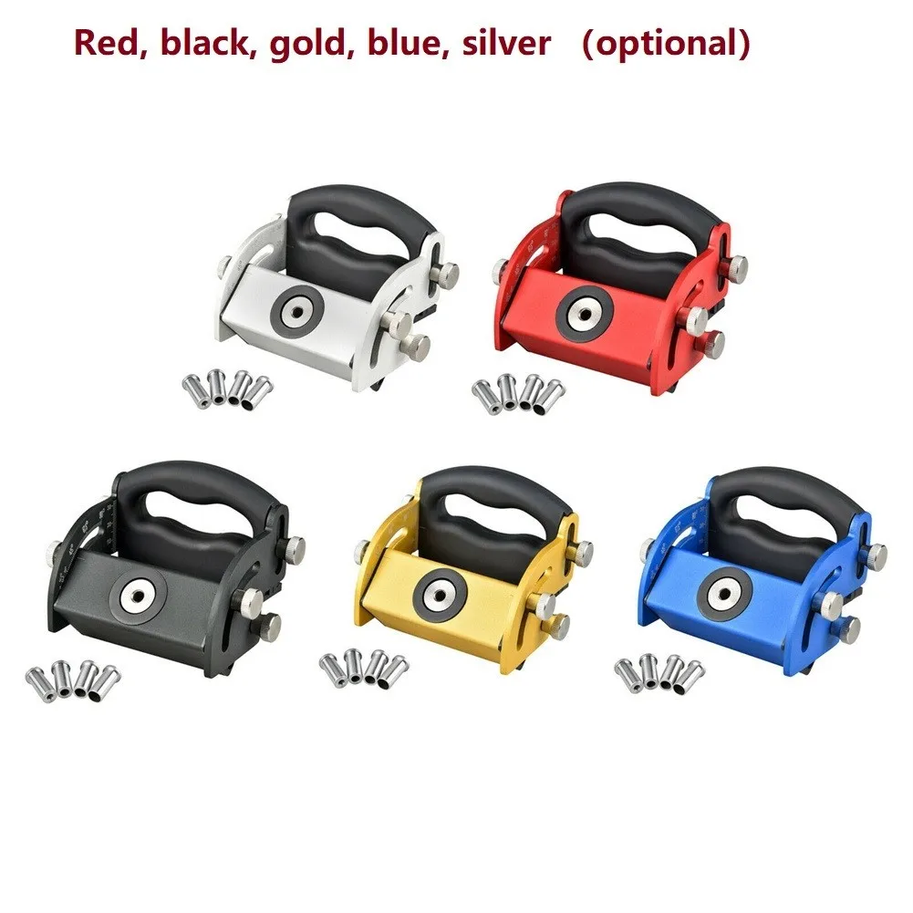 Angle Adjustable Doweling Jig Aluminum Pocket Drill Guide Wood Punch Locator For Any Wood Type Position And Angle
Angle Adjustable Doweling Jig Aluminum Pocket Drill Guide Wood Punch Locator For Any Wood Type Position And Angle