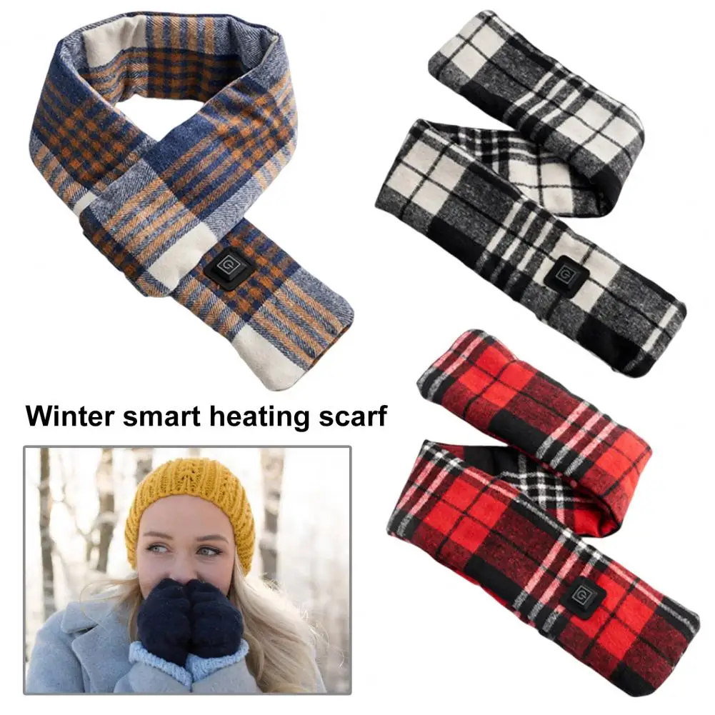 USB Electric Scarf 3 Temperature Modes Plaid Quick Heating Soft Washable Keep Warm Safe Neck Shoulder Pain Relief Heated Neck Wr
USB Electric Scarf 3 Temperature Modes Plaid Quick Heating Soft Washable Keep Warm Safe Neck Shoulder Pain Relief Heated Neck Wr