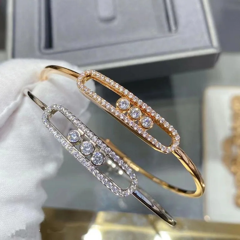 Женский браслет из серебра s925 пробы со скользящей дрелью, модная Роскошная бижутерия, брендовый браслет, подарок на день Святого Валентина ...
Женский браслет из серебра s925 пробы со скользящей дрелью, модная Роскошная бижутерия, брендовый браслет, подарок на день Святого Валентина ...
