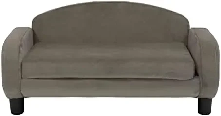 & Purrs Modern Pet Sofa 31.5" Wide Low Back Lounging Bed with Removable Mattress Cover in Espresso/Sand
& Purrs Modern Pet Sofa 31.5" Wide Low Back Lounging Bed with Removable Mattress Cover in Espresso/Sand