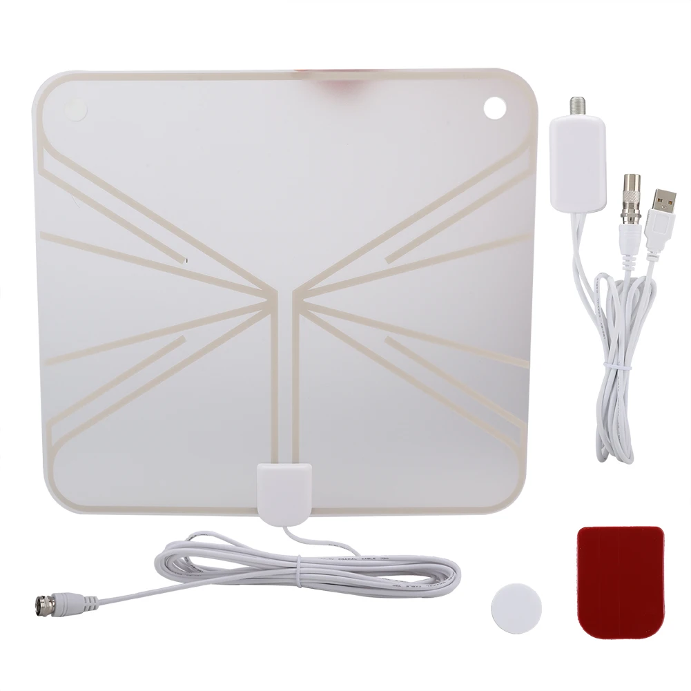 Indoor HDTV TV ISDB ATSC DVBT Thin Antenna Amplifier Power Boost for American TV Receiver
Indoor HDTV TV ISDB ATSC DVBT Thin Antenna Amplifier Power Boost for American TV Receiver