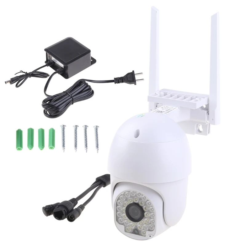 Наружная Wi-Fi PTZ IP-камера 918A, 4-кратный цифровой зум, IP-камера, наружная Водонепроницаемая камера видеонаблюдения
Наружная Wi-Fi PTZ IP-камера 918A, 4-кратный цифровой зум, IP-камера, наружная Водонепроницаемая камера видеонаблюдения
