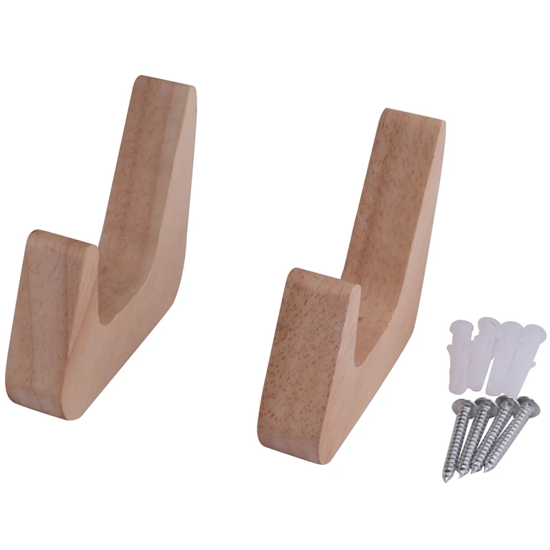 2Pcs Natural Wood Clothes Hanger Japanese-Style Wall Mounted Coat Hook Decorative Key Holder Hat Scarf Handbag Storage Hanger Ba
2Pcs Natural Wood Clothes Hanger Japanese-Style Wall Mounted Coat Hook Decorative Key Holder Hat Scarf Handbag Storage Hanger Ba