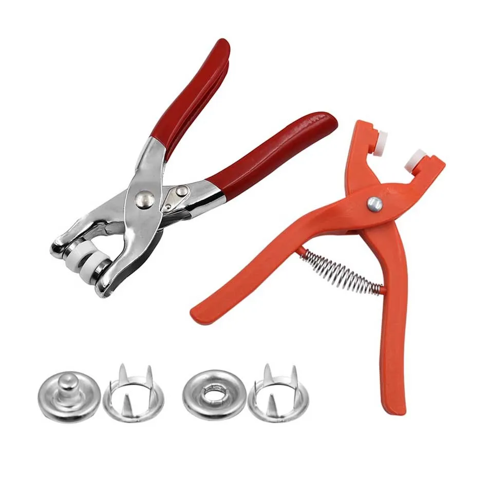 100pcs Snap Button Kit with Pliers Metal Press Studs Tool Kit Stainless Steel Snap Fastener Kit Accessory for DIY Crafts Clothes
100pcs Snap Button Kit with Pliers Metal Press Studs Tool Kit Stainless Steel Snap Fastener Kit Accessory for DIY Crafts Clothes