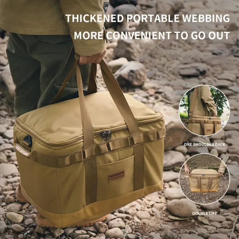 36L Outdoor Picnic Bag Handheld Waterproof Camping BBQ Travel Lunch Bag Large Storage Beach Bag Cookware Utensils Kit Organizer
36L Outdoor Picnic Bag Handheld Waterproof Camping BBQ Travel Lunch Bag Large Storage Beach Bag Cookware Utensils Kit Organizer