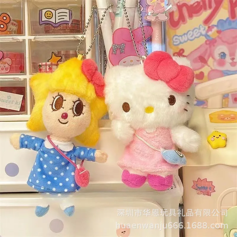 Kawaii Sanrio, Hello Kitty мультфильм плюши Мягкая кукла кулон маленькая кукла брелок стационарная детская игрушка подарок для девочки бесплатная доставка
Kawaii Sanrio, Hello Kitty мультфильм плюши Мягкая кукла кулон маленькая кукла брелок стационарная детская игрушка подарок для девочки бесплатная доставка