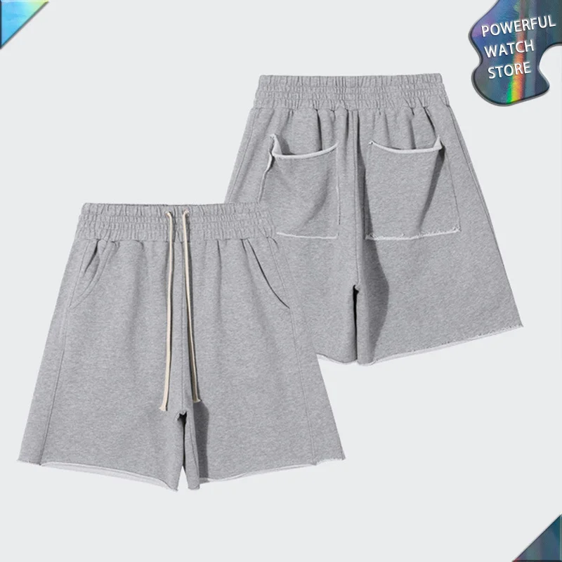 Mens Shorts Summer Classic raw edge pocket drawstring loose cotton solid color trendy Bermudas sports vintage streetwear shorts
Mens Shorts Summer Classic raw edge pocket drawstring loose cotton solid color trendy Bermudas sports vintage streetwear shorts