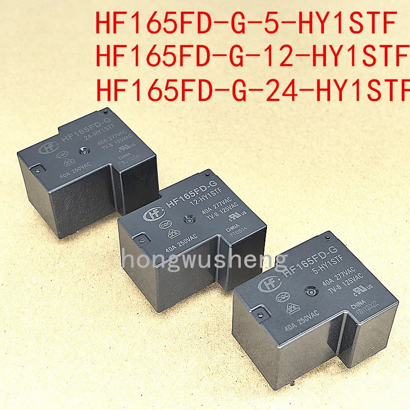 1 шт. HF165FD-G-5-HY1STF HF165FD-G-12-HY1STF HF165FD-G-24-HY1STF реле 40А 4 контакта
1 шт. HF165FD-G-5-HY1STF HF165FD-G-12-HY1STF HF165FD-G-24-HY1STF реле 40А 4 контакта