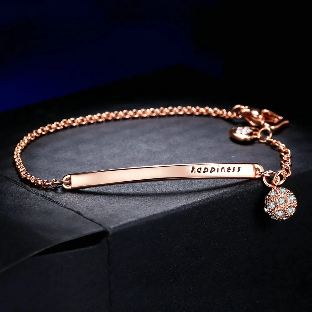 New OL Style Zircon Cubic Zirconia Rose Gold Ball Fashion Party Charm Bracelet And Bracelet Jewelry Top Quality Wholesale
New OL Style Zircon Cubic Zirconia Rose Gold Ball Fashion Party Charm Bracelet And Bracelet Jewelry Top Quality Wholesale