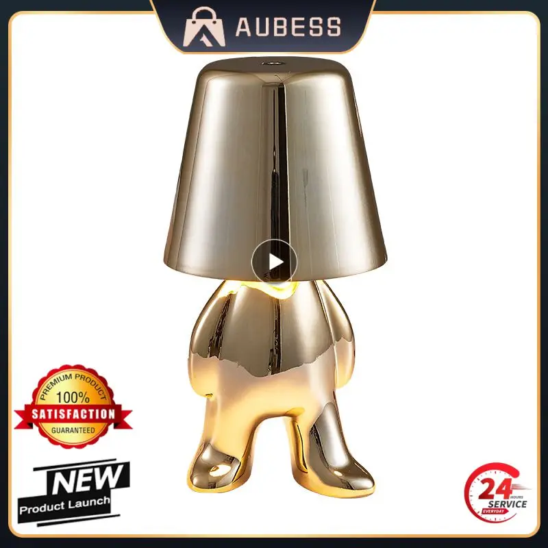 Desk Lamps Touch 5v Usb Night Lights Nordic Style Table Lamps Thinker Lamp Children's Day Gift Little Golden Man Led Creative
Desk Lamps Touch 5v Usb Night Lights Nordic Style Table Lamps Thinker Lamp Children's Day Gift Little Golden Man Led Creative