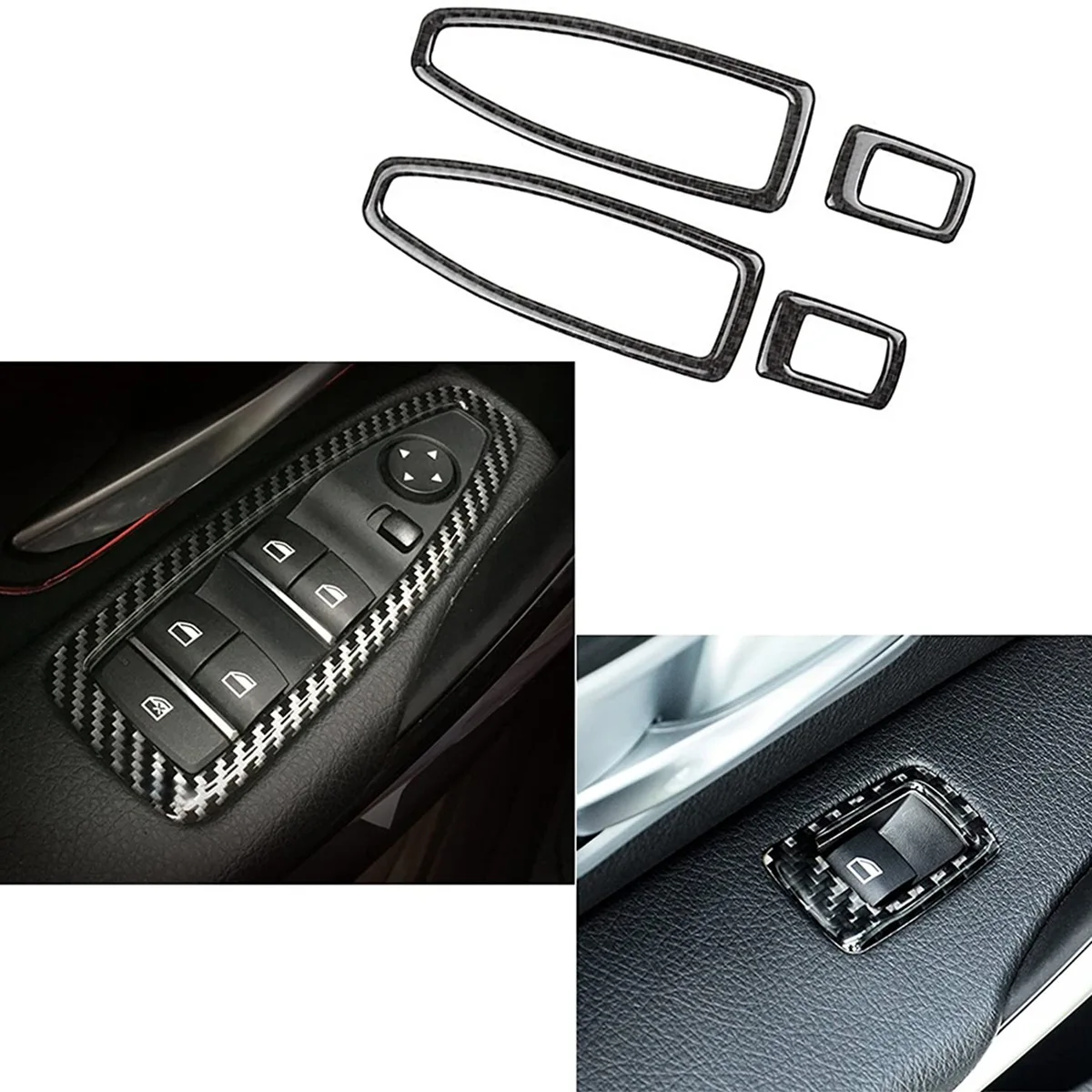 Full Set Interior Carbon Fiber for BMW- 3 Series F30 4 Series F33 2013-2019, AC Outlet Vents Trim, Gear Shift Knob Cover
Full Set Interior Carbon Fiber for BMW- 3 Series F30 4 Series F33 2013-2019, AC Outlet Vents Trim, Gear Shift Knob Cover