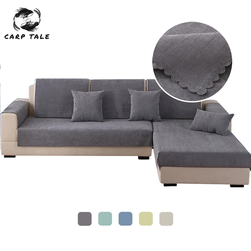 

Waterproof Couch Cover Anti-urine Sofa Covers For Living Room Solid Color Seat Cushion Universal Pet Pad Sofa Towel Slipcover