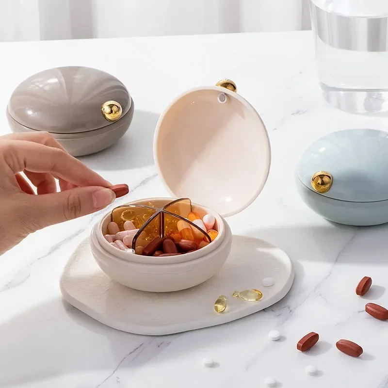 Portable Mini Pill Box, Medicine Dispensing Box, Pill Storage Box, Cute Waterproof Pill Dividing Artifact, Travel Container
Portable Mini Pill Box, Medicine Dispensing Box, Pill Storage Box, Cute Waterproof Pill Dividing Artifact, Travel Container