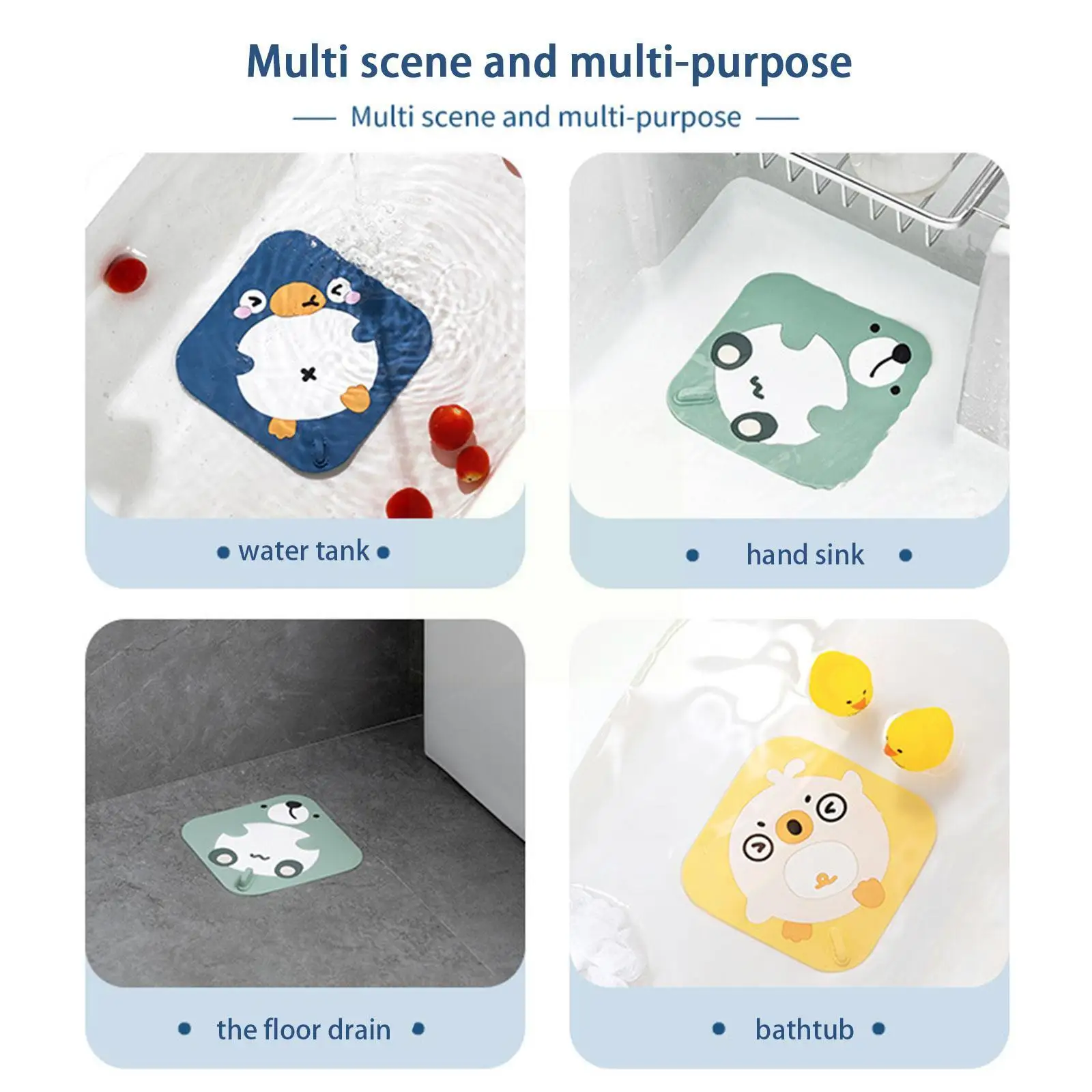 1PCS Floor Drain Cover Bathroom Sink Filter Silicone Hair Deodorant Clogging Pad Catcher Accessories Anti Stopper Bathroom A1N6
1PCS Floor Drain Cover Bathroom Sink Filter Silicone Hair Deodorant Clogging Pad Catcher Accessories Anti Stopper Bathroom A1N6
