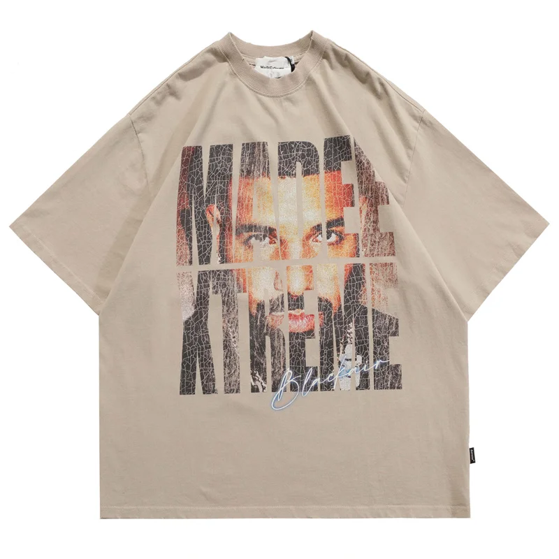 Hip Hop Oversized Streetwear Men T Shirt Letter Graphic Print Harajuku T Shirts Vintage Fashion Casual Short Sleeve Tops Tees
Hip Hop Oversized Streetwear Men T Shirt Letter Graphic Print Harajuku T Shirts Vintage Fashion Casual Short Sleeve Tops Tees