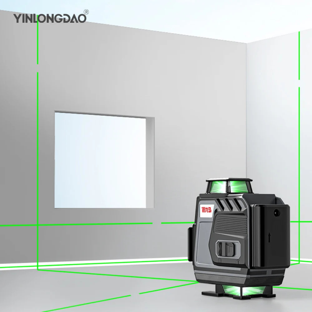 12 Lines Laser Level Self Leveling Green Beam Laser Horizontal & Vertical Cross-Line with Bottom Base and Battery
12 Lines Laser Level Self Leveling Green Beam Laser Horizontal & Vertical Cross-Line with Bottom Base and Battery