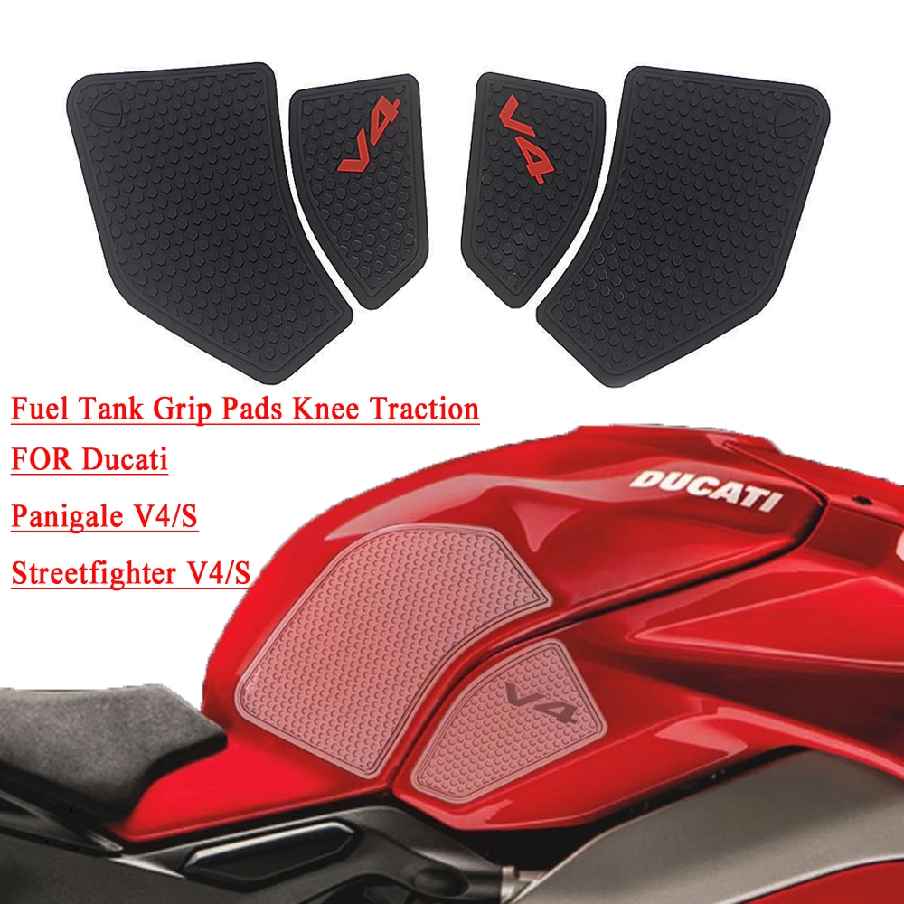 FOR Ducati Fuel Tank Grip Pads Knee Traction V4 Panigale V4S Streetfighter V4 S 2021 2020 2019 2018
FOR Ducati Fuel Tank Grip Pads Knee Traction V4 Panigale V4S Streetfighter V4 S 2021 2020 2019 2018