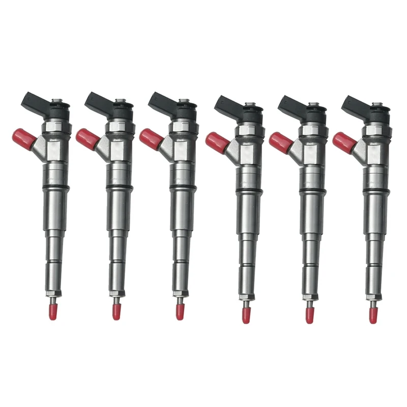 6PCS Crdi-Diesel Fuel Injector 0445110131 13537789661 For -BMW 3 5 7 Series E46 E60 E65 E53 330D 530D 730D X5 3.0D
6PCS Crdi-Diesel Fuel Injector 0445110131 13537789661 For -BMW 3 5 7 Series E46 E60 E65 E53 330D 530D 730D X5 3.0D