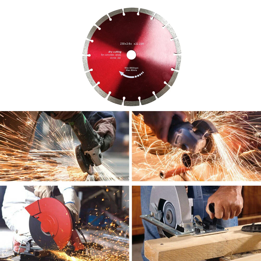 1pc 12 Mm 230mm Diameter Diamond Cutting Disc Concrete Segment Height Ceramic Granite Circular Tile Segments Saw Blades
1pc 12 Mm 230mm Diameter Diamond Cutting Disc Concrete Segment Height Ceramic Granite Circular Tile Segments Saw Blades