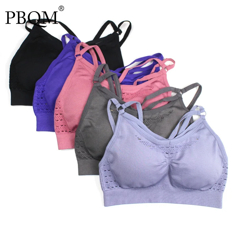 PBQM New Ins Fast Drying Seamless Yoga Fitness Bra Sports Underwear Hollow Back Bra Qualified Products Jacquard Young Women
PBQM New Ins Fast Drying Seamless Yoga Fitness Bra Sports Underwear Hollow Back Bra Qualified Products Jacquard Young Women