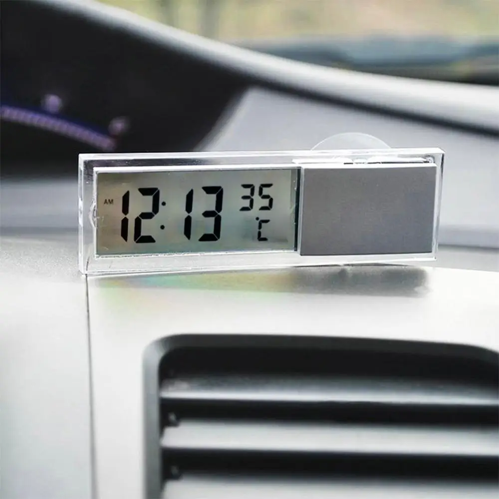 New Hot Sale 2 In 1 Automobile Car Clock Thermometer Sucker Type Clock Thermometer Transparent LCD Digital Watch 10 Button Cell
New Hot Sale 2 In 1 Automobile Car Clock Thermometer Sucker Type Clock Thermometer Transparent LCD Digital Watch 10 Button Cell