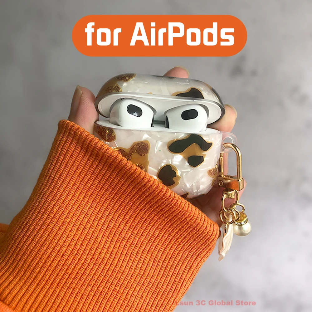 Retro Leopard Case for AirPods Pro 2 2nd Case for Apple AirPods 1 2 3 3rd Case with Bracelet Chain Luxury Earphone Case Cover
Retro Leopard Case for AirPods Pro 2 2nd Case for Apple AirPods 1 2 3 3rd Case with Bracelet Chain Luxury Earphone Case Cover