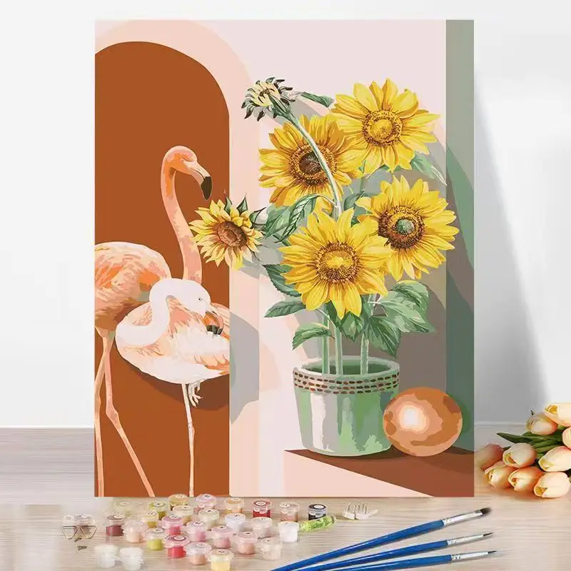 Handmade Painting Living Room Decoration Sunflower Flower Art Color Filling Hand Painted Graffiti Beautiful Hanging Painting by
Handmade Painting Living Room Decoration Sunflower Flower Art Color Filling Hand Painted Graffiti Beautiful Hanging Painting by