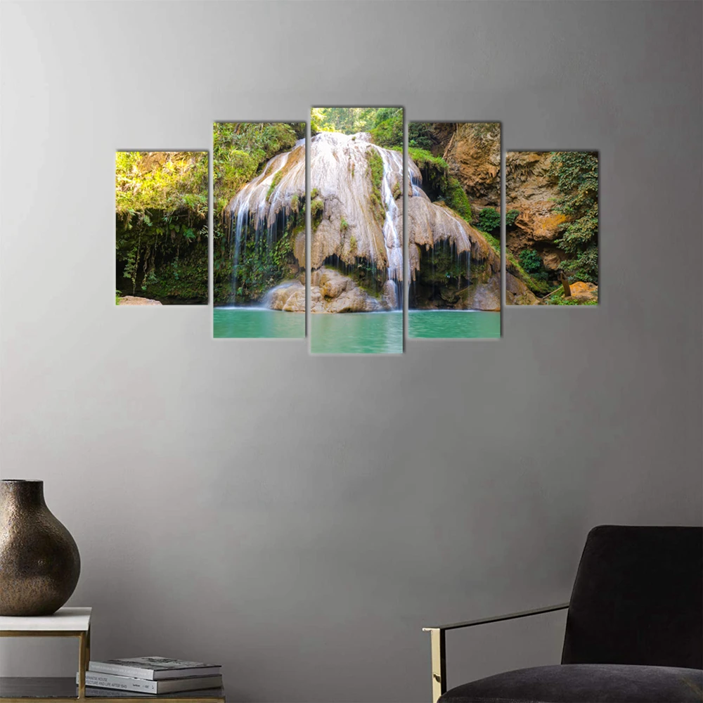 

Bedroom Bedside Decorative Painting Waterfall Canvas Print Wall Art Dining Room Home Decorations Nature Artwork Dropship Custom