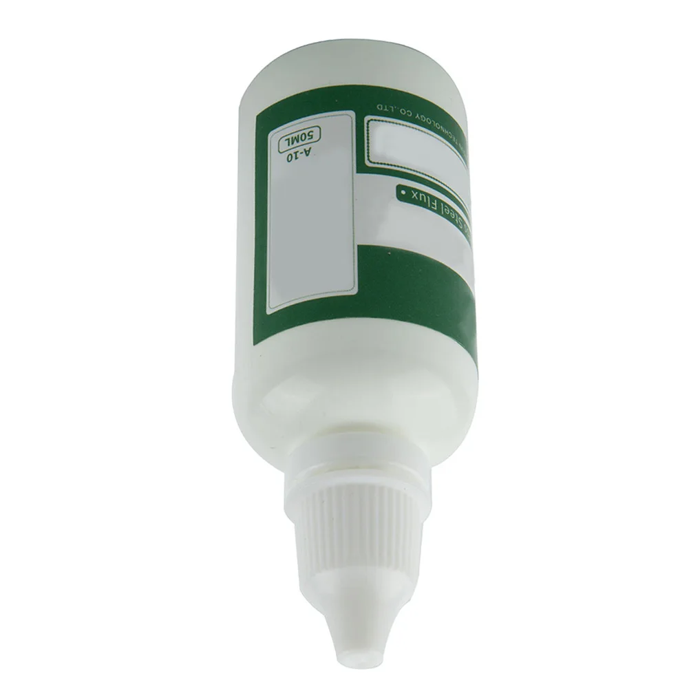 50ml Stainless Steel Flux Soldering Paste Liquid Solder Tool Quick Welding Metal Battery Pole Piece Contact Solder Water Welding
50ml Stainless Steel Flux Soldering Paste Liquid Solder Tool Quick Welding Metal Battery Pole Piece Contact Solder Water Welding