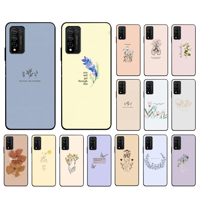 Art Aesthetic Flower Word Quotes Phone Case for Huawei Honor 50 30 Pro 10X Lite 20 7A 7C 8X 9X Pro 9A 8A 8S 9S 10i 20S 20lite
Art Aesthetic Flower Word Quotes Phone Case for Huawei Honor 50 30 Pro 10X Lite 20 7A 7C 8X 9X Pro 9A 8A 8S 9S 10i 20S 20lite