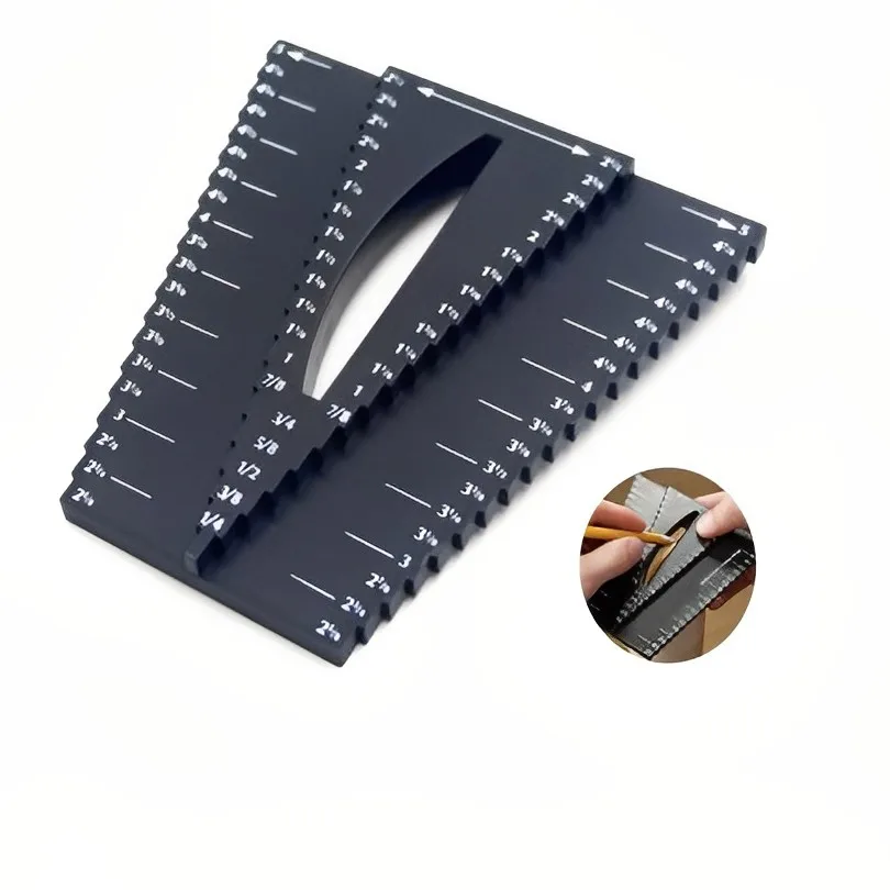 ABS Plastic Woodworking Two in One Caliper Scribing Ruler Center Detector Measuring Center Scribing Tool
ABS Plastic Woodworking Two in One Caliper Scribing Ruler Center Detector Measuring Center Scribing Tool
