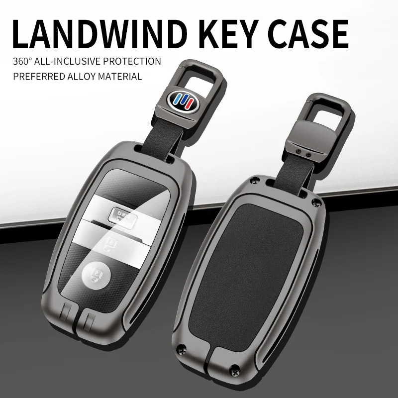 New Metal Leather Car Key Case Cover for Landwind X7 X5 Keychain Protective Holder Keyless Shell Auto Accessories Protector
New Metal Leather Car Key Case Cover for Landwind X7 X5 Keychain Protective Holder Keyless Shell Auto Accessories Protector