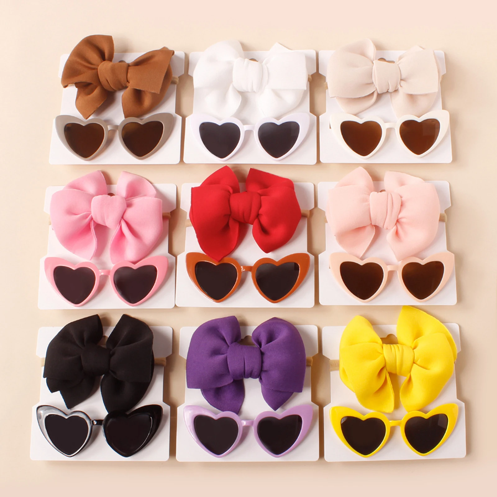 Kids Cute Sunglasses Headwear Suit Cute Cartoon Heart-Shaped Eye Protect Funny Sunglasses Photo Party Props
Kids Cute Sunglasses Headwear Suit Cute Cartoon Heart-Shaped Eye Protect Funny Sunglasses Photo Party Props