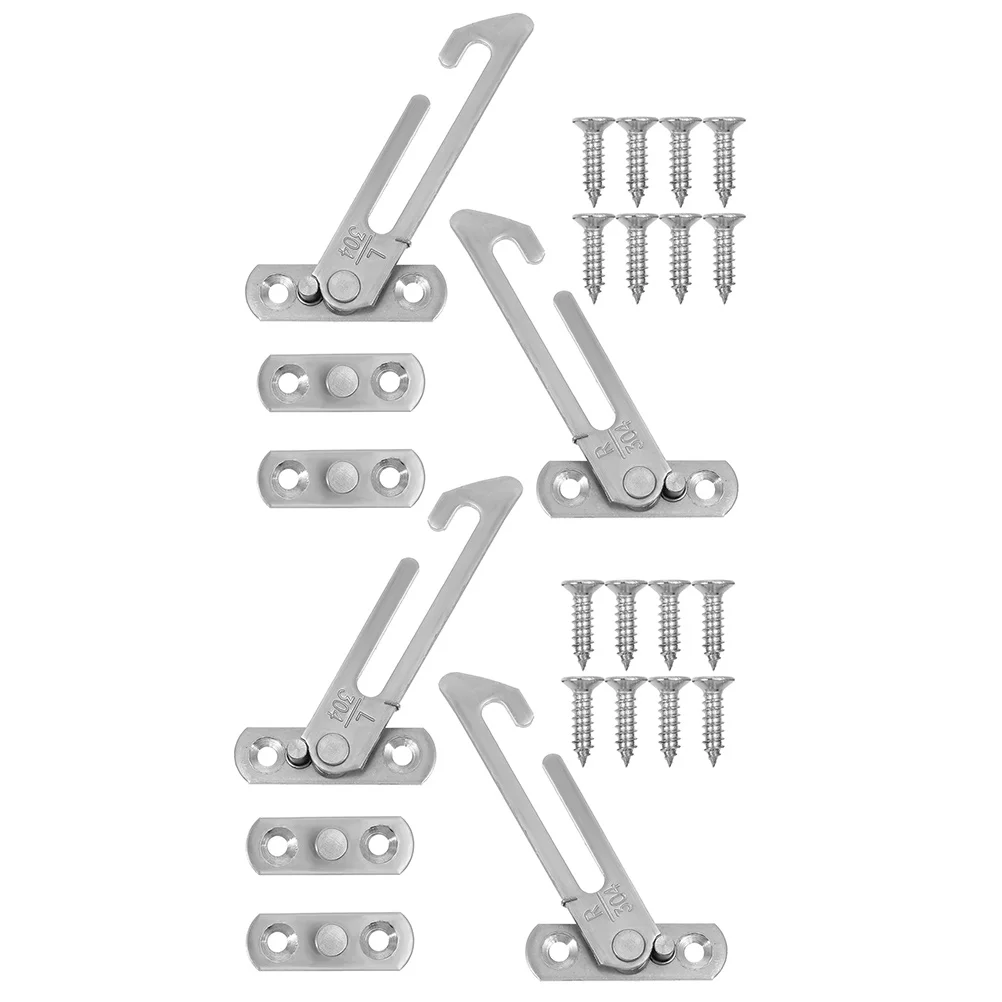Window Stopper Safety Catch Restrictor Locks & Latches Opening Angle Stoppers Sliding Windows Hardware Key 
Window Stopper Safety Catch Restrictor Locks & Latches Opening Angle Stoppers Sliding Windows Hardware Key