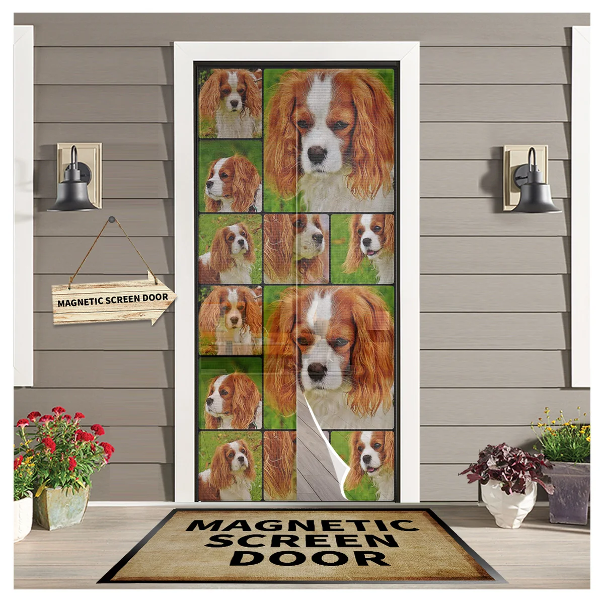 Dog Expression Form Magnetic Screen Door Curtain Anti-mosquito Magnetic Screen Net Kitchen Curtain
Dog Expression Form Magnetic Screen Door Curtain Anti-mosquito Magnetic Screen Net Kitchen Curtain