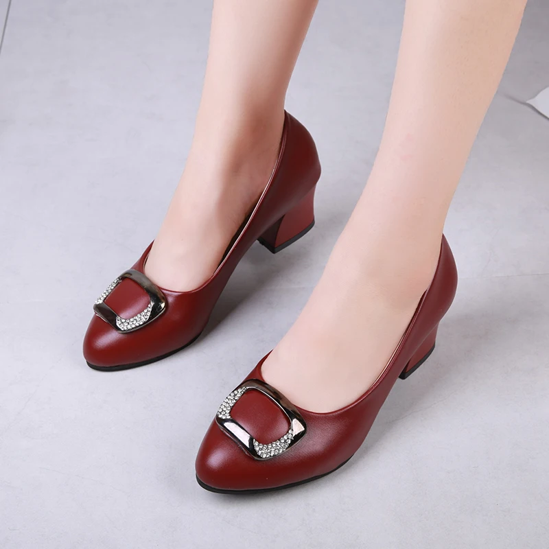 Shoes for Women 2023 New Fashion Pointed Women's Pumps Soft Sole Non-slip Office Ladies Shoes Simple Dress Shoes Zapatos Mujer
Shoes for Women 2023 New Fashion Pointed Women's Pumps Soft Sole Non-slip Office Ladies Shoes Simple Dress Shoes Zapatos Mujer