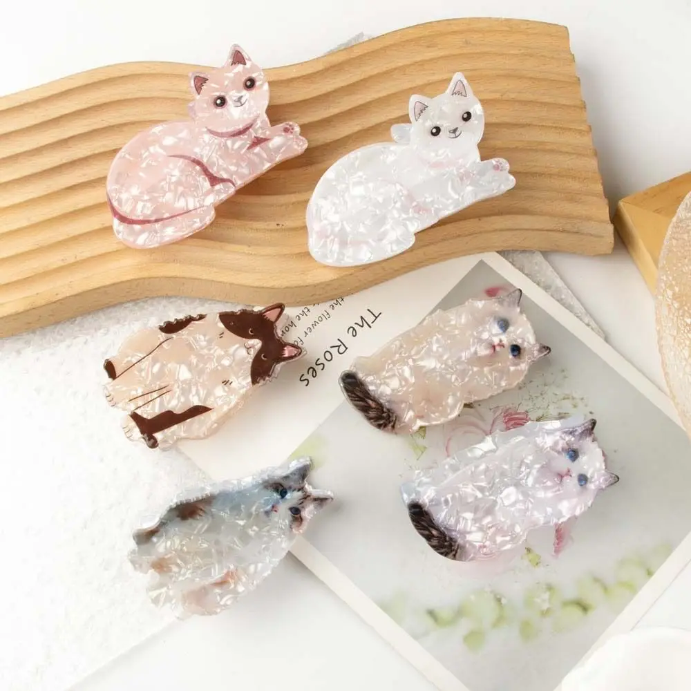 Korean Cartoon Acrylic Cat Hair Claw Ragdoll Maine Coon Persian Cat Shark Clip Mid Size Animal Hair Clips Headwear
Korean Cartoon Acrylic Cat Hair Claw Ragdoll Maine Coon Persian Cat Shark Clip Mid Size Animal Hair Clips Headwear