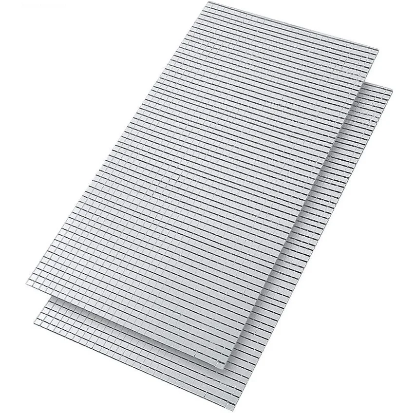 4 Sheets 5mm x 5mm Self-Adhesive Mini Square Glass Mirror Tiles Decorative Mosaic Tiles for Decoration Crafts Jewelry Making
4 Sheets 5mm x 5mm Self-Adhesive Mini Square Glass Mirror Tiles Decorative Mosaic Tiles for Decoration Crafts Jewelry Making