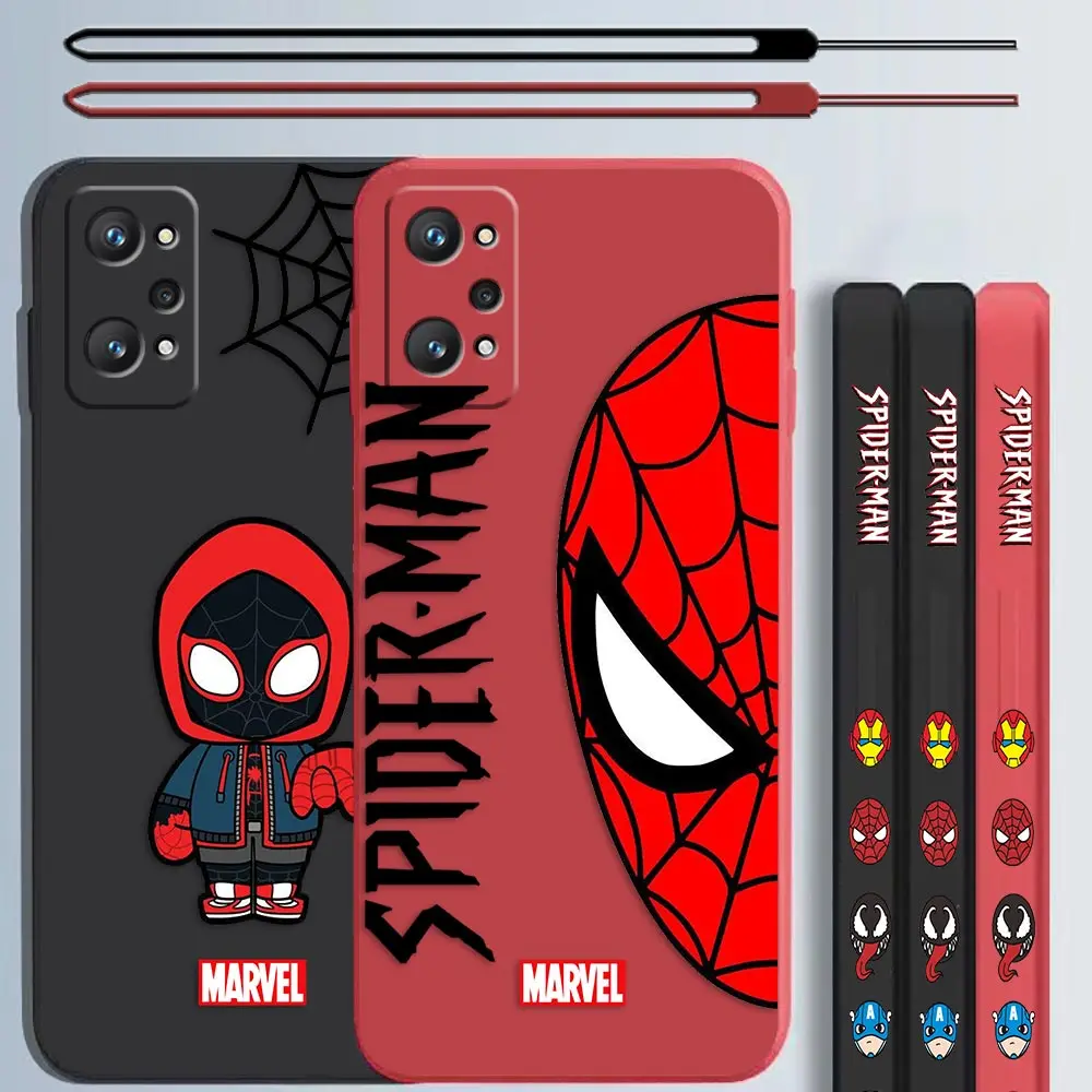 

Marvel Avengers Spider-Man Cartoon Cover For Reakme C35 C33 C31 C30 C21 C21Y C20 C15 C12 C11 C3 C2 Narzo 50 50A 50I 30A 5G Case