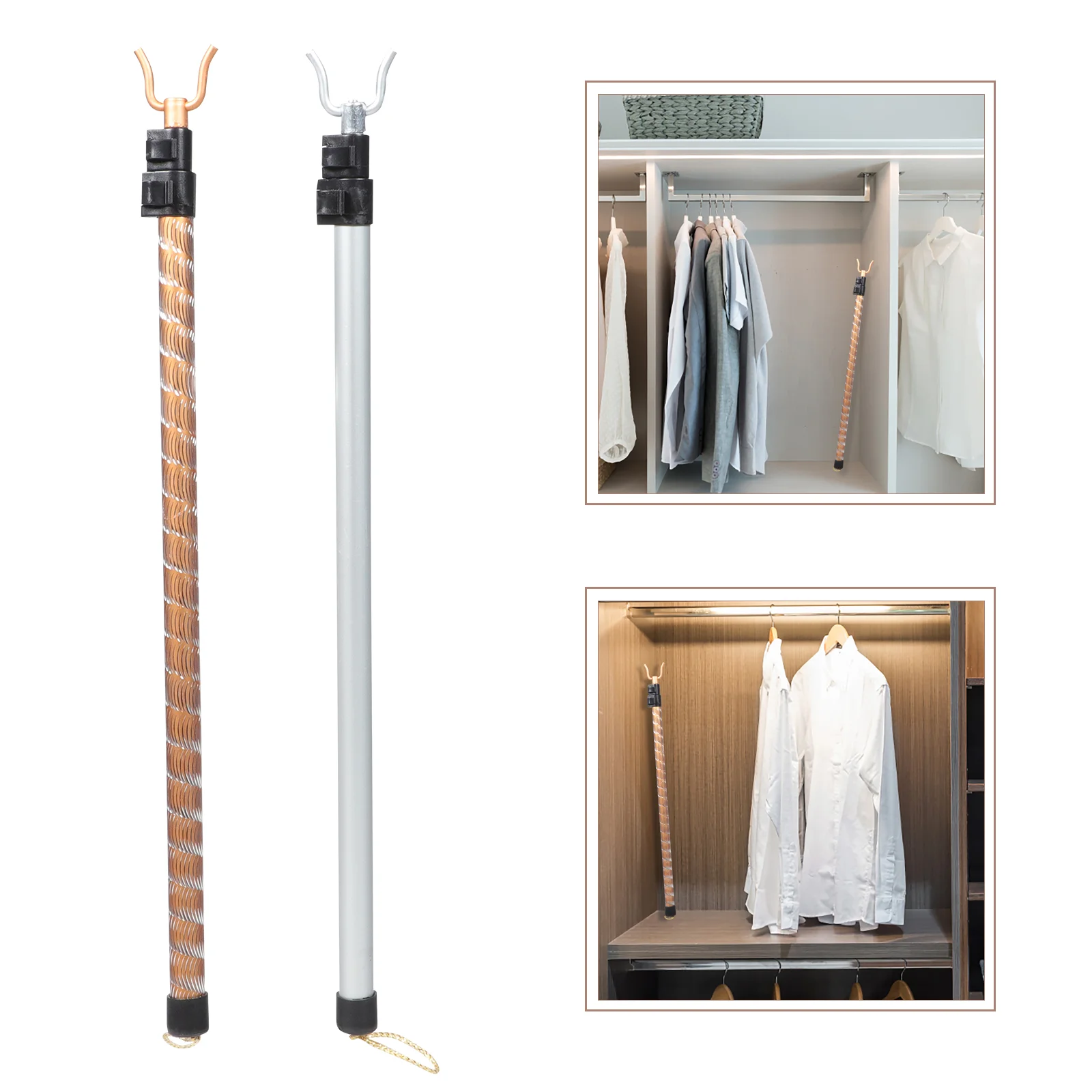 Pole Clothes Rod Closet Hook Reach Retractable Stick Holder Paper Toilet Hanger Garmentretriever Reaching Clothesline
Pole Clothes Rod Closet Hook Reach Retractable Stick Holder Paper Toilet Hanger Garmentretriever Reaching Clothesline