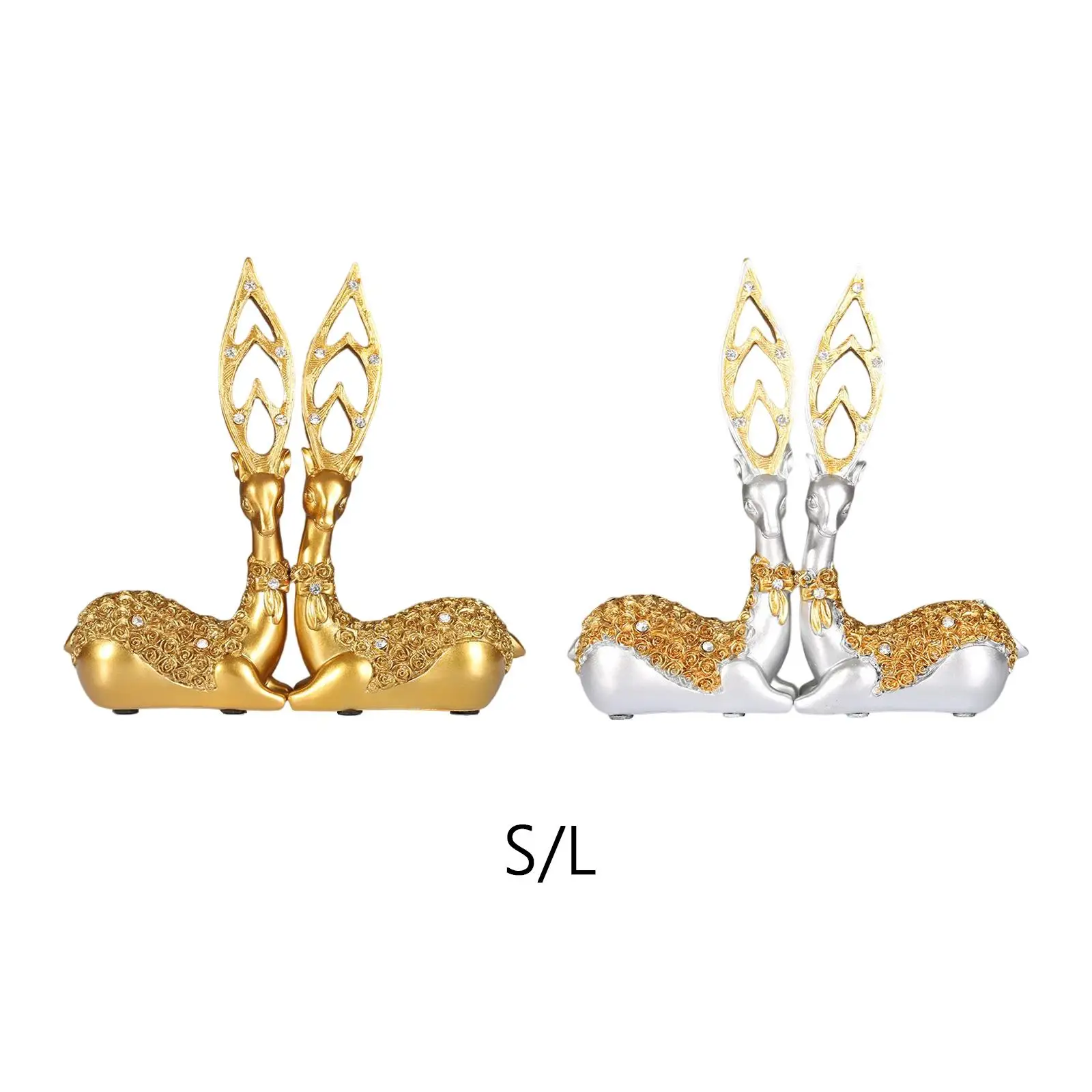 Статуя оленя для пары, романтическая креативная коллекция, эстетическая полимерная настольная скульптура для свадьбы, декор для стола, 2 шт.
Статуя оленя для пары, романтическая креативная коллекция, эстетическая полимерная настольная скульптура для свадьбы, декор для стола, 2 шт.