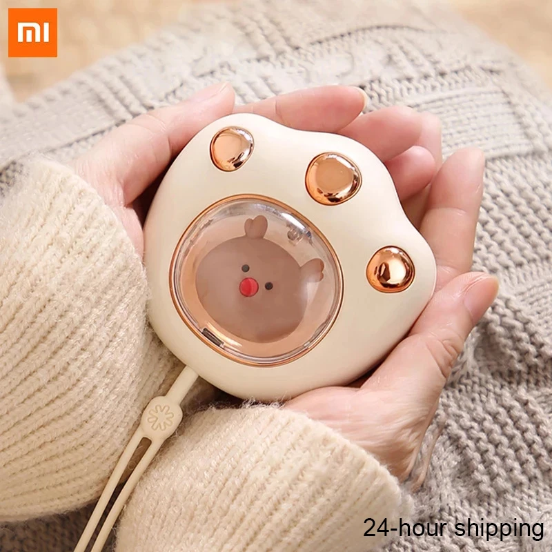 Xiaomi Youpin Cute Cat Paw Hand Warmer 2400mAh Winter Mini Hand Warmer USB Rechargeable Pocket Cartoon Electric Heater Warmer
Xiaomi Youpin Cute Cat Paw Hand Warmer 2400mAh Winter Mini Hand Warmer USB Rechargeable Pocket Cartoon Electric Heater Warmer