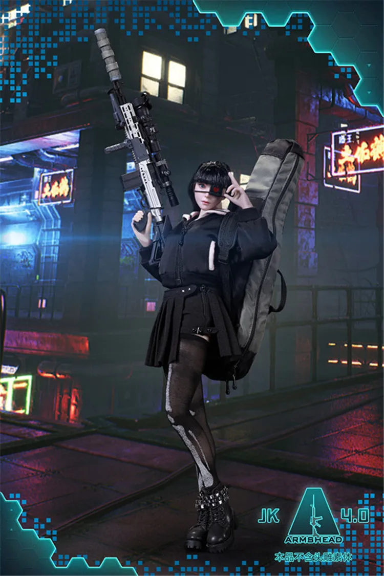 Комплект ARMSHEAD 1/6 JK, Женский солдат 4,0, костюм для школьницы, модель, аксессуары, подходит для 12 дюймов, фигурка тела
Комплект ARMSHEAD 1/6 JK, Женский солдат 4,0, костюм для школьницы, модель, аксессуары, подходит для 12 дюймов, фигурка тела