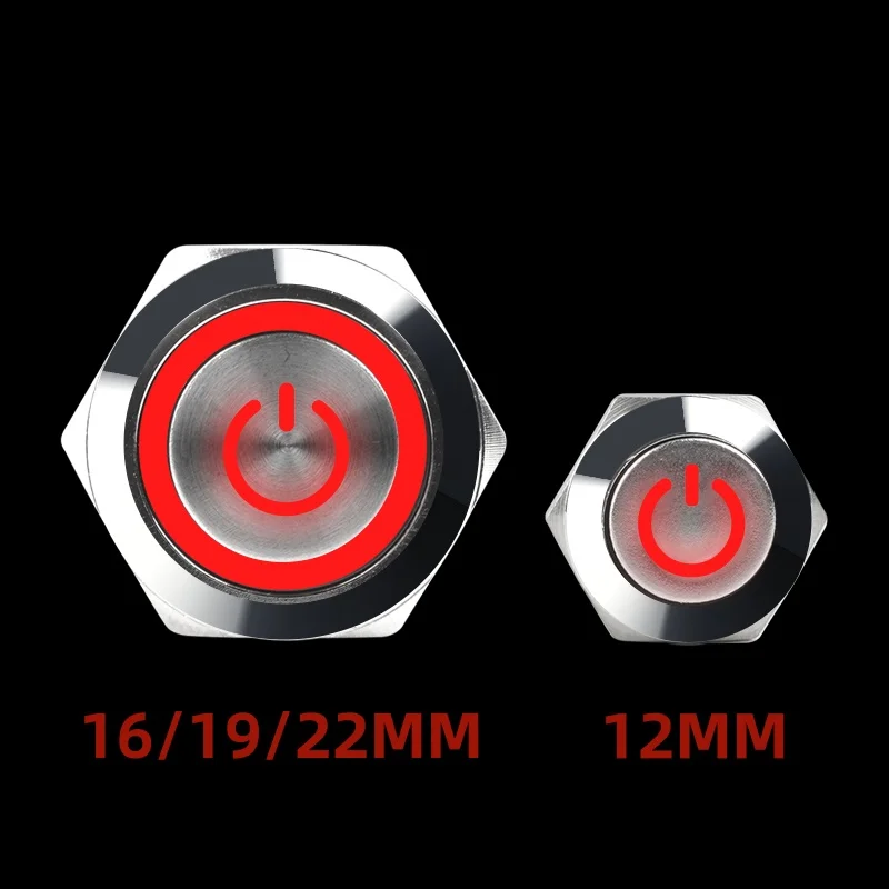 Металлический кнопочный переключатель светодиодный 12 16 19 22 мм красный синий
Металлический кнопочный переключатель светодиодный 12 16 19 22 мм красный синий